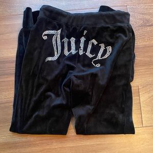 Juicy couture rhinestone pants